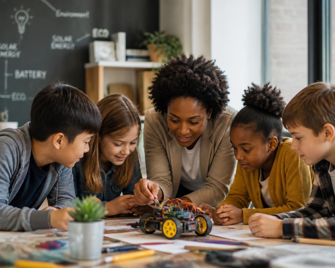 Kinder im Unterricht: Werte und Orientierung in der Bildung vermitteln